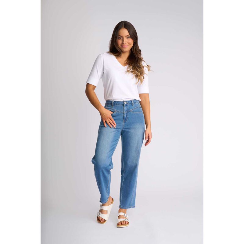 Vassalli Barrel Leg Ankle Grazer Jean image number 3